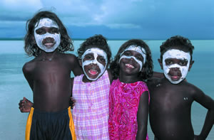 four kids